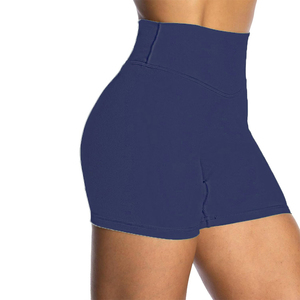 Servicio OEM, Shorts de Yoga para Mujer, Color Azul, para Ciclismo, Running, Ejercicio, Yoga, Fitness, Transpirables, con Efecto Push-Up - Product Image 2