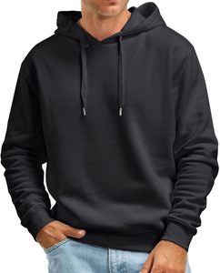 Sudaderas con Capucha para Hombre, Elegantes y Casuales, de Color Sólido, para Otoño/Invierno - Product Image 6