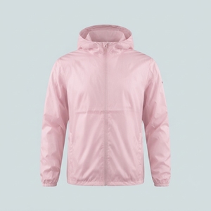 Chaqueta Cortavientos con Capucha para Hombre, Ropa de Exterior, Logotipo Personalizado, Poliéster/Algodón, Corte Regular, Estilo Casual, Grosor Estándar - Product Image 3