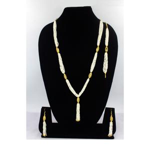 Ensemble de bijoux de mariée indiens ensemble de perles au prix le plus bas ensemble de bijoux dubai collier de créateur avec bracelet de boucles d'oreilles - Product Image 4