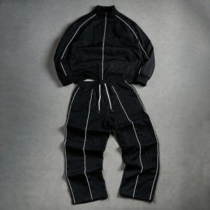 Conjuntos de chándal de nailon y poliéster, cortavientos, para ropa deportiva al aire libre - Product Image 2