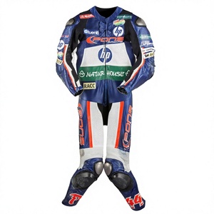 Traje de Carreras Pol Espargaro MotoCP Kalex de 1 Pieza en Cuero Vacuno/Canguro para Motocicleta/Traje de Pista/MotoCp para Motociclistas - Product Image 1