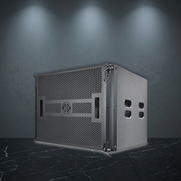 Haut-parleur Line Array externe à trois voies de performance professionnelle de grande envergure, série LS3 MRL, avec aimant néodyme, 8 Ohm 250W, enceinte en bois LF