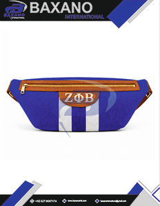 Sac banane Zeta Phi Beta Sorority, sac de taille unisexe imperméable avec motif lettres ZPB et fermeture éclair, sac bandoulière - Product Image 5