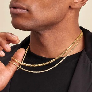 Premium Quality Moissanite Diamond Hip Hop Cuban Chain Sparkling Iced Out Necklace for Men Streetwear Parties for Sale - Product Image 4
