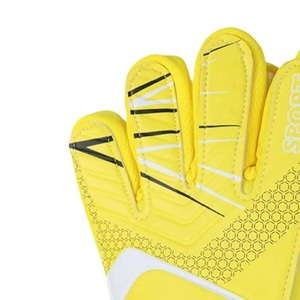Guantes de Portero de Fútbol Personalizados MW-GKG-03279, PU, Dedos Completos, Antideslizantes, Transpirables, Correa de Muñeca Ajustable con Cierre de Gancho y Bucle - Product Image 4