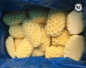 Meilleure Vente : Morceaux d'ananas surgelés IQF 15x15mm, dés de fruit jaune sucré, emballage en vrac pour stockage à froid, idéal pour les bars et les boissons - Product Image 4