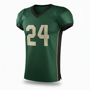 Komfortable Übergrößen-Bekleidung für Alle Wetterbedingungen Hochleistungs-American-Football-Uniform Reißfester Stoff Professionelle Verarbeitung - Product Image 4