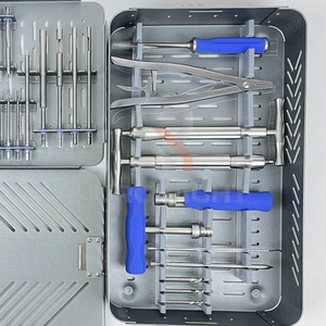 Ensemble d'instruments chirurgicaux orthopédiques endoscopiques biportaux unilatéraux UBE de haute qualité pour la chirurgie spinale, certifié CE - Product Image 4