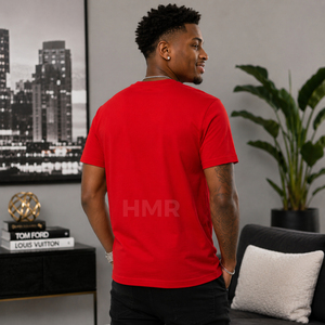 T-shirt personnalisé HMR Brotherhood avec strass pour unisexe, t-shirt en coton avec strass thermocollés, t-shirt graphique brillant avec cristaux - Product Image 4