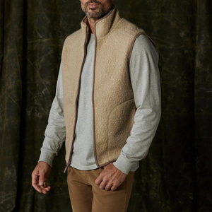 Custom Drain Sports DS-MV-0307 Mens Casual Body <b>Warmer</b> Vest Lightweight Fleece Breathable 360g Winter Outerwear OEM Export - Product Image 4