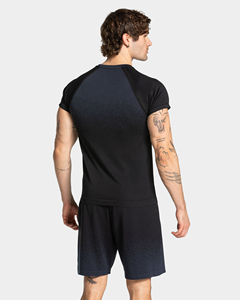 T-shirt en coton rouge pour homme, personnalisé en gros, et polos verts en coton uni de haute qualité pour homme, avec impression de logo - Product Image 3