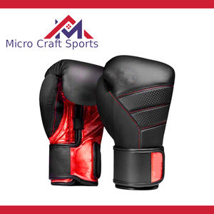 Gants de boxe professionnels disponibles en PU et cuir, fabricant d'équipements et de gants de boxe sur mesure, Sialkot, Pakistan - Product Image 5