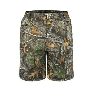 <b>Men</b>’s Outdoor Hunting Shorts with Camouflage Pattern, Lightweight Breathable Fabric <b>for</b> Forest & <b>Field</b> Use - Product Image 1