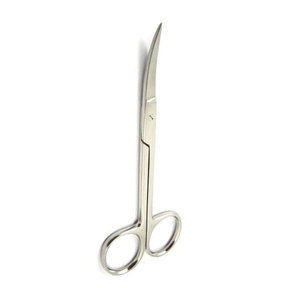 Tijeras Quirúrgicas Dentales Iris Curvas de 4.5 Pulgadas, Tijeras para Tejidos de Cirugía Dermatológica Veterinaria, Tijeras Quirúrgicas Manuales de Acero Inoxidable - Product Image 5