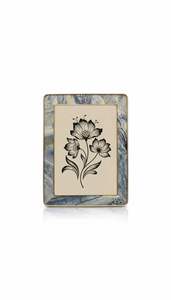 Rectangular Decorative Handmade 3-Color Letterpress Printed Resin Wall <b>Mount</b> <b>Photo</b> Frame - Product Image 4