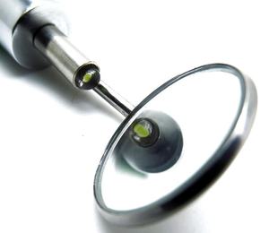 Instrumento dental manual con certificación ISO, mango de espejo dental de color personalizado para tratamiento dental - Product Image 5