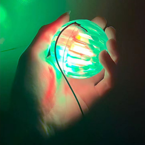 Novedad de 2025, bolas de muñeca iluminadas con cuerda elástica, muñequera intermitente, juguetes, Bola de retorno Led para cumpleaños, Halloween, Navidad - Product Image 4