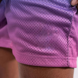 Custom Logo Men's Mesh Shorts High Quality Summer Fitness Clothing Quick Drying Double <b>Layer</b> Polyester Knitted - Product Image 2