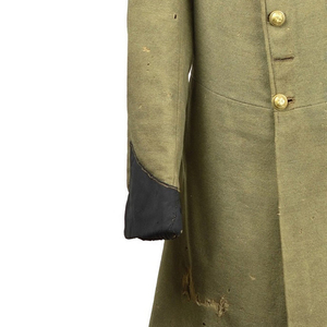 Manteau long en laine de style américain, reproduction traditionnelle, type robe ou frock. - Product Image 3