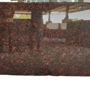 Carreaux de comptoirs en granit brun tan poli et grandes dalles Conception moderne en pierre naturelle durable de l'Inde pour les hôpitaux de villas - Product Image 1