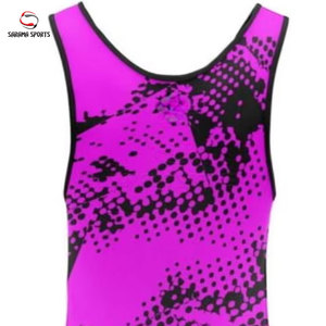 Singlet de Lucha Libre Personalizable de Alta Calidad y Cómodo, Colores Personalizados, Logotipo, Servicios OEM, Último Diseño, Gran Venta para Hombres - Product Image 5