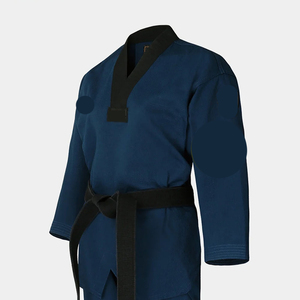 Uniforme d'arts martiaux Taekwondo 2022, nouvelle version à larges rayures, ultra léger et confortable, uniformes d'arts martiaux Taekwondo ITF - Product Image 3