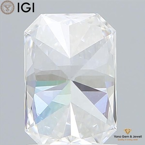 Diamante Cultivado en Laboratorio con Certificación IGI, 1.60 Quilates, Corte Radiante, Claridad VVS2, Color D, CVD, para Regalo de Boda Premium - Product Image 4