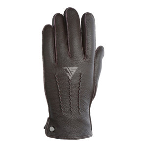 Gants en cuir de vache véritable pour hommes, mitaines pour écran tactile, chauds et épais, résistants au froid, doublure intérieure en laine cachemire - Product Image 3