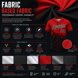 Maillot de baseball personnalisé pour jeunes, à boutons, sublimation, uniforme d'équipe, respirant, en polyester, pour enfants, clubs, écoles - Product Image 6