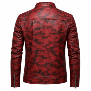New Men Women <b>Winter</b> <b>Leather</b> <b>Jacket</b> New Trend Casual Fashion Warm Thick Biker Coat Stylish Street Wear OEM ODM Wholesale - Product Image 2