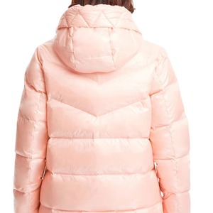 Nueva Chaqueta Acolchada Informal para Mujer, Diseño Sólido, Talla Grande, con Logotipo Personalizado, Estilo Urbano, Deportivo, Producto de Entretenimiento - Product Image 4