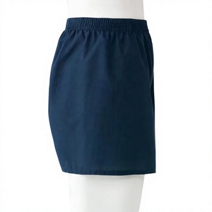Calzoncillos bóxer de algodón 100% para hombre 2026, de tiro medio, holgados, con estampado de flechas y cuadros tejidos, transpirables, con logotipo personalizado en la cintura. - Product Image 2