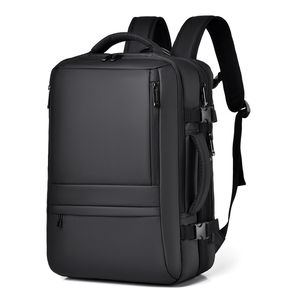 Sac à dos léger en PU personnalisé pour hommes, nouveau style, sac décontracté pour ordinateur portable, idéal pour les courts séjours professionnels, les lycéens et les étudiants universitaires - Product Image 1