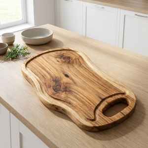 Fabricant de planches à découper en bois d'acacia faites à la main en gros, exportateur de planches à découper pour fromage et articles de cuisine - Product Image 1