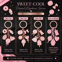 Llavero de Caramelo Personalizado OEM ODM con Detalles Decorativos, Forma, Color, Logotipo y Empaque Personalizados