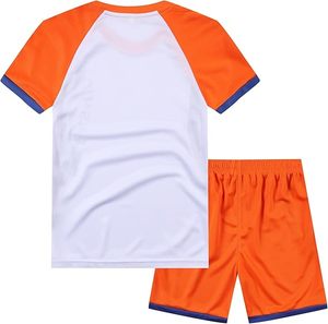 Custom Plain Soccer Jerseys Set Unbranded Team Sports wears Breathable Blank Soccer Uniform for Training and Matches OEM uniform - Product Image 2