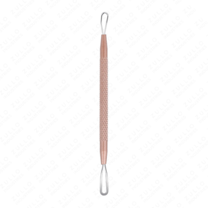 Herramienta Extractora de Puntos Negros y Espinillas de Acero Inoxidable con Logotipo Personalizado, Removedor de Imperfecciones, Herramienta para el Acné y Cuidado Facial - Product Image 4