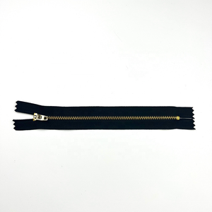4 #   Cremallera metálica de latón con bloqueo automático para cierres de jeans y bolsos - Product Image 4