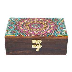 Caja de Madera Impresa para Recuerdos de Bebé, Joyero de Madera para Guardería, Caja de Almacenamiento para Recuerdos, Caja de Suministro al por Mayor - Product Image 4