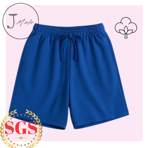 Short d'été en coton anti-rides pour les activités de plein air. - Product Image 1