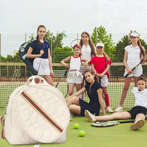 Bolsa Deportiva de Piel Sintética PU con Logotipo Personalizado de Fábrica 2026, en Oferta, Impermeable, para Raqueta de Tenis para Damas - Product Image 6