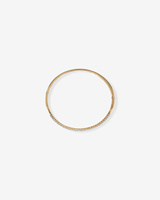 Bracelet jonc de luxe BR-26 pour femme en or massif 14 carats avec diamant brillant de 1,00 carat cultivé en laboratoire, certifié IGI