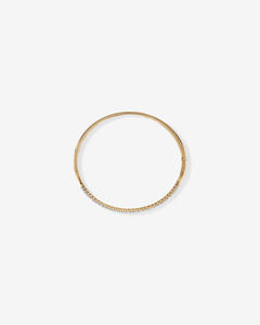 Brazalete de Oro Sólido de 14K con Baño de Rodio, Diamante Cultivado en Laboratorio de 1.00 Ct, Certificado IGI, Corte Brillante, para Compromiso, Boda, Lujo - Product Image 2