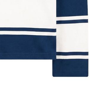 Wholesale Men's Long Sleeve Striped Polo Shirt <b>Classic</b> Collared Casual Fashion Sportswear Custom Logo Private Label - Product Image 6