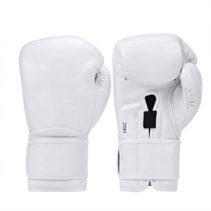 Guantes de Boxeo de Medio Dedo, Ligeros y Transpirables, de Cuero PU, con Cierre de Gancho y Bucle para la Muñeca, Unisex, Casuales - Product Image 1