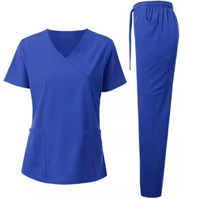 Ensemble de vêtements de travail pour le secteur de la santé unisexe, personnalisation OEM, collection d'uniformes professionnels - Product Image 4