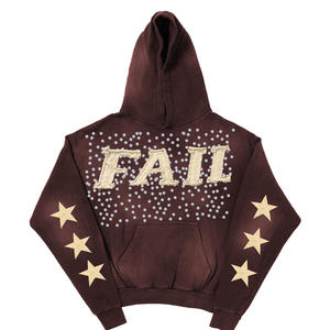 High Quality Cotton Hoodie Solid Color Design for Spring and Winter Streetwear Comfortable and Durable Hoodie for Men - Product Image 3