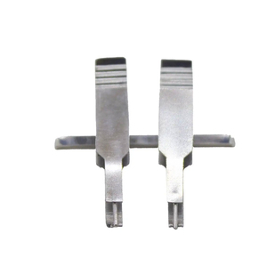 Pinzas Microquirúrgicas para Cirugía Cardiovascular, Pinzas Microvasculares Simples y Dobles, Pinzas para Vasos Microvasculares con Patrón en A o V, Instrumentos Quirúrgicos - Product Image 1