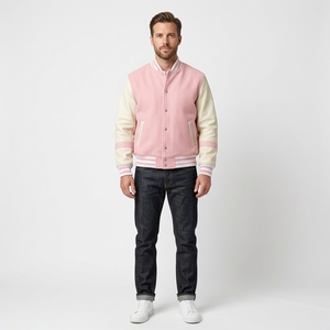 Veste varsity slim fit pour homme, chaude et décontractée, style universitaire, provenant du Pakistan - Product Image 4